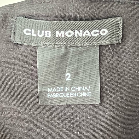 CLUB MONACO Black Dellena Cocktail Dress - Picture 5 of 9